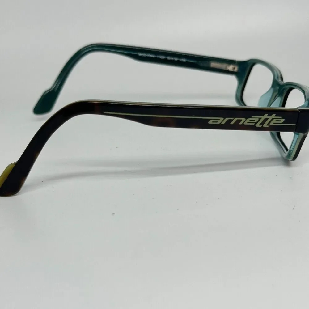 Arnette MOD.7044 1103‎ Eyeglasses Frames Brown Blue Rectangular 50-16 H329